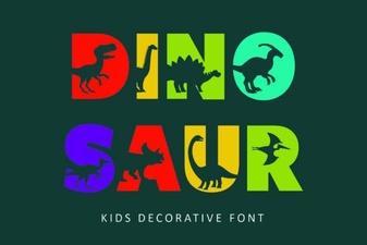 Creative Projects with Dinosaur Fonts