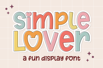 Simple Lover Font for Beautiful Handwritten Designs